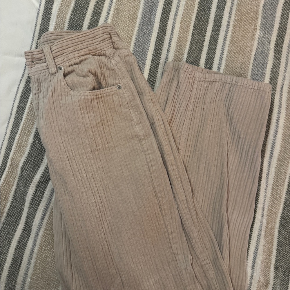 BDG Women's Straight Leg Jeans in Taupe